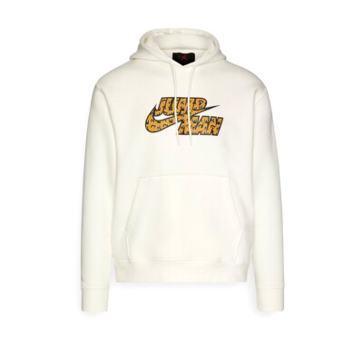 Nike Air Jordan Flight MVP Jumpman Fleece Hoodie Sail Off White DQ8037-252 2XL