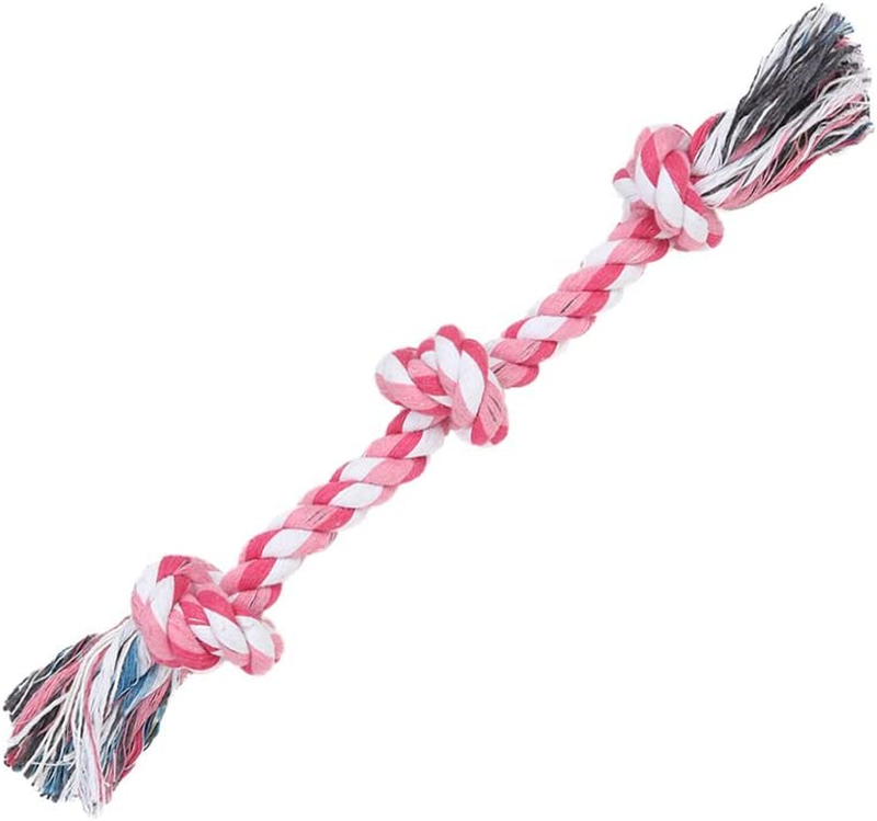 Dog Rope Toys Durable Braided Cotton Pet Chew For Cat Puppy Teeth Cleaning