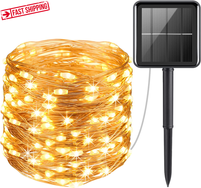 Outdoor, Mini 33feet 100 Led Copper Wire Ligh