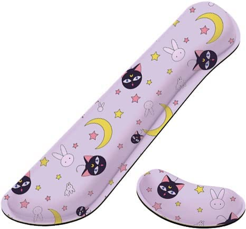 Sailor Moon Keyboard Wrist Rest Anime Cute Kawaii Mouse Pad with Wrist Support P