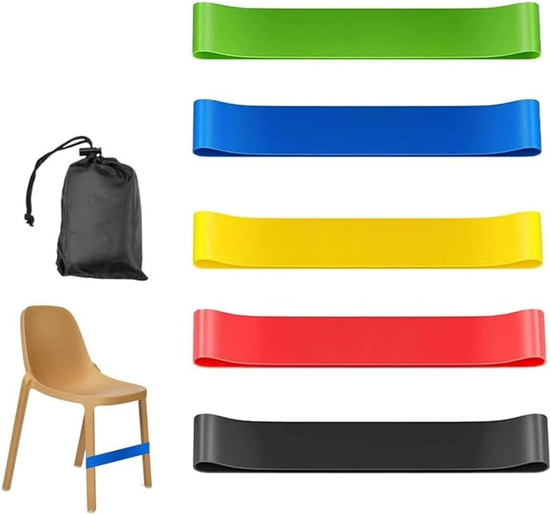 Colorful Chair Fidget Feet Bands, 5Pcs Flexible Seating Classroom Furniture Rubb