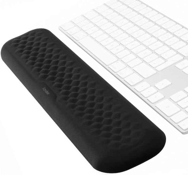 Keyboard Wrist Rest Pad Padded Memory Foam Hand Rest Support for Office, Compute