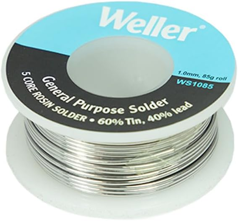 Rosin Core Solder Wire, 1.0 Mm 60/40 85 G