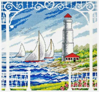 Imaginating Cross Stitch Kits Sealed - Porch Scene
