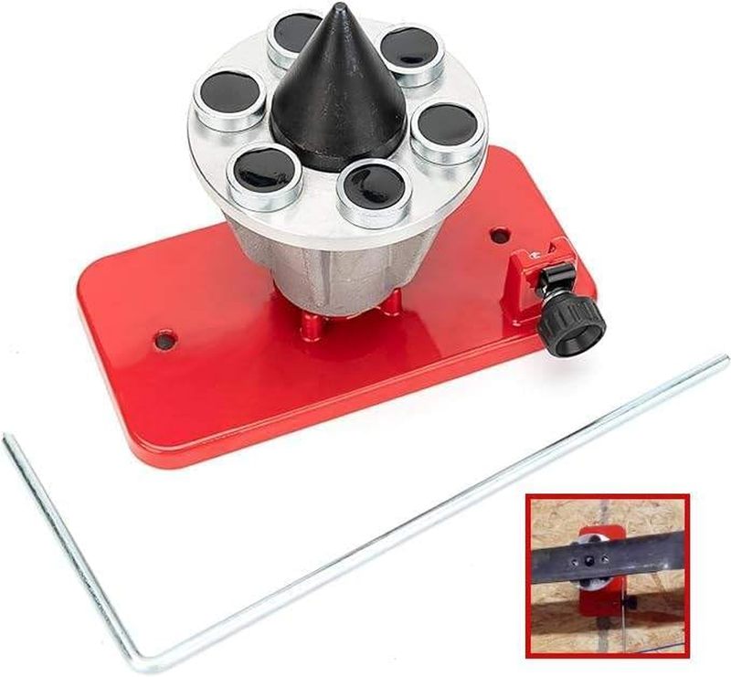 Lawn Mower Blade Balancer Magnetic Wall Mount 42-047 Red for 339075B Tool