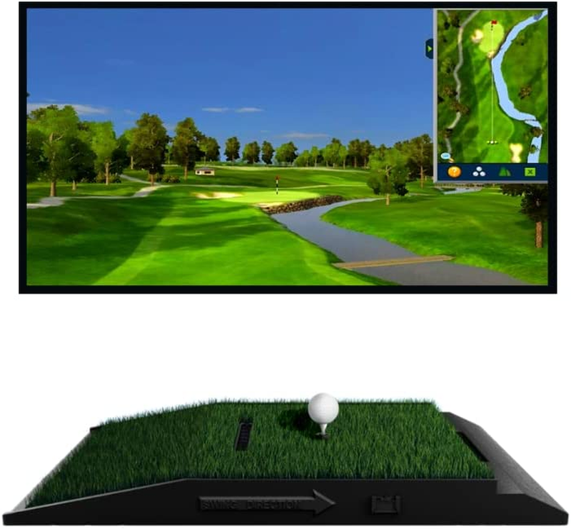 Golf Simulator for Home | Golf in a Box Series (Premium Golf Course Available)