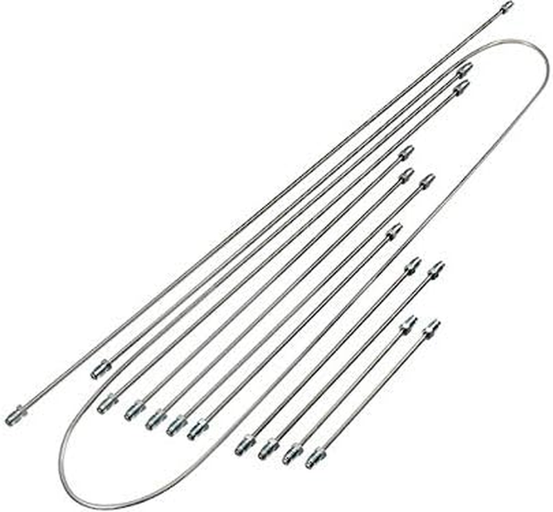 Brake Hydraulic Line Kit Compatible with 1971-1979 Volkswagen Super Beetle
