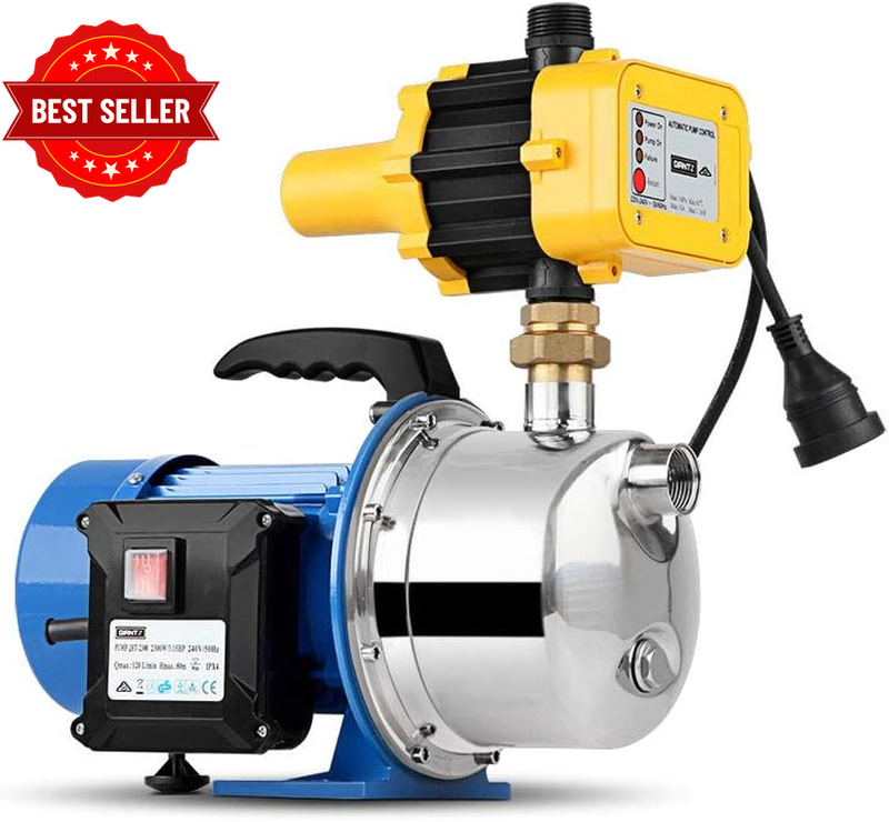 4600L/H Electric Jet Water Pump High Pressure Garden Irrigation Farm
