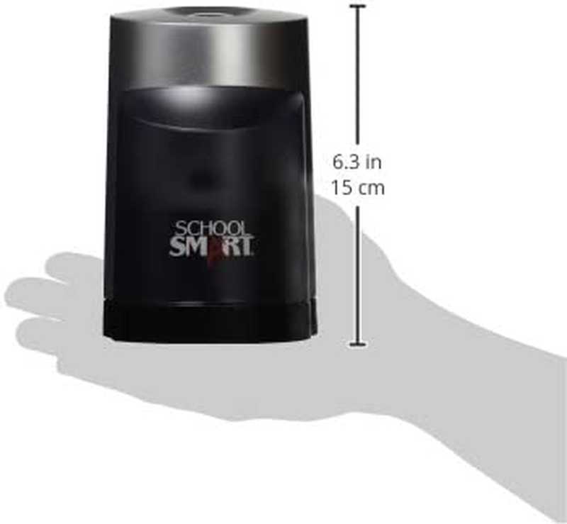School Smart Vertical Electric Pencil Sharpener, for Classroom, Home, and Office