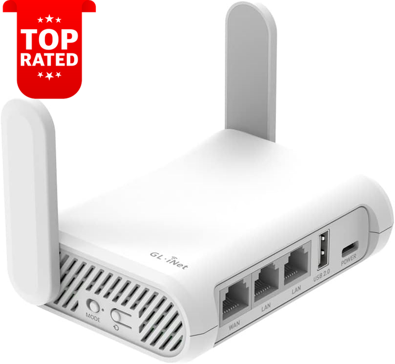 GL-SFT1200 Opal Portable WiFi Travel Router Mini VPN Dual Band Mobile Internet