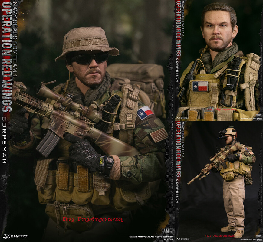 ミリタリー NAVY SEAL RECONTEAM CORPSMAN Monkey Depot - Boxed Figure: DAM US Navy SEAL - Reconteam