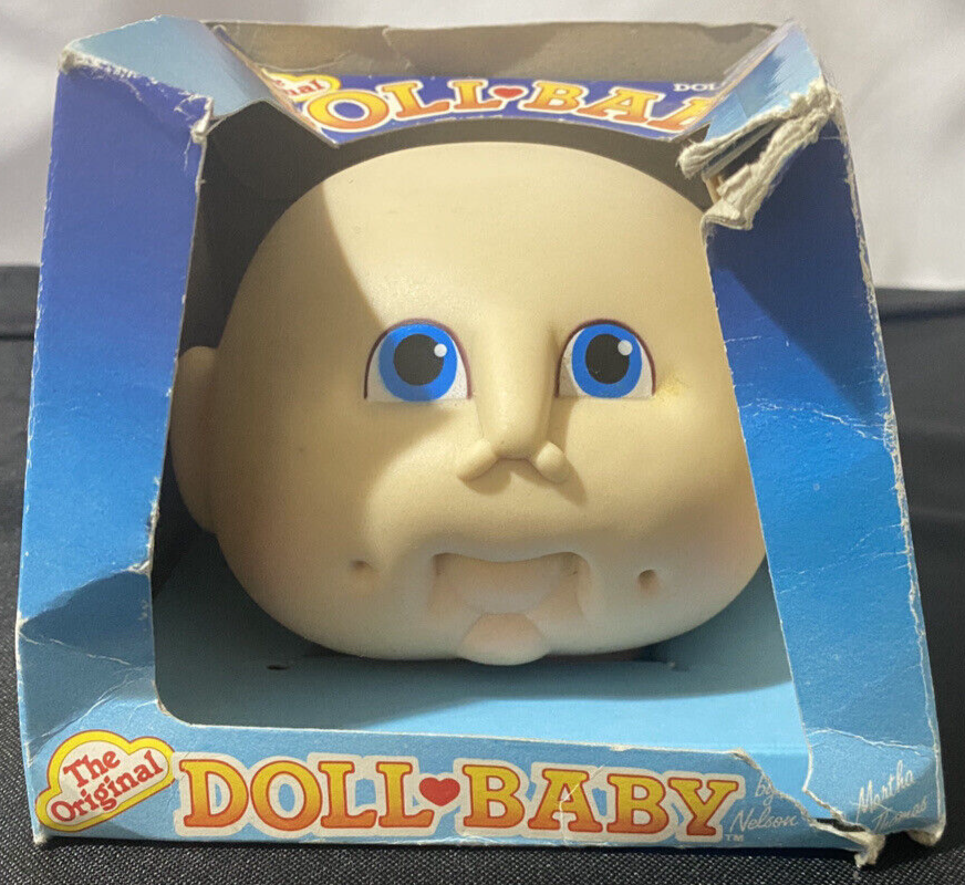 Cabbage Patch DOLL BABY Replacement Head by Martha Nelson Thomas 1984