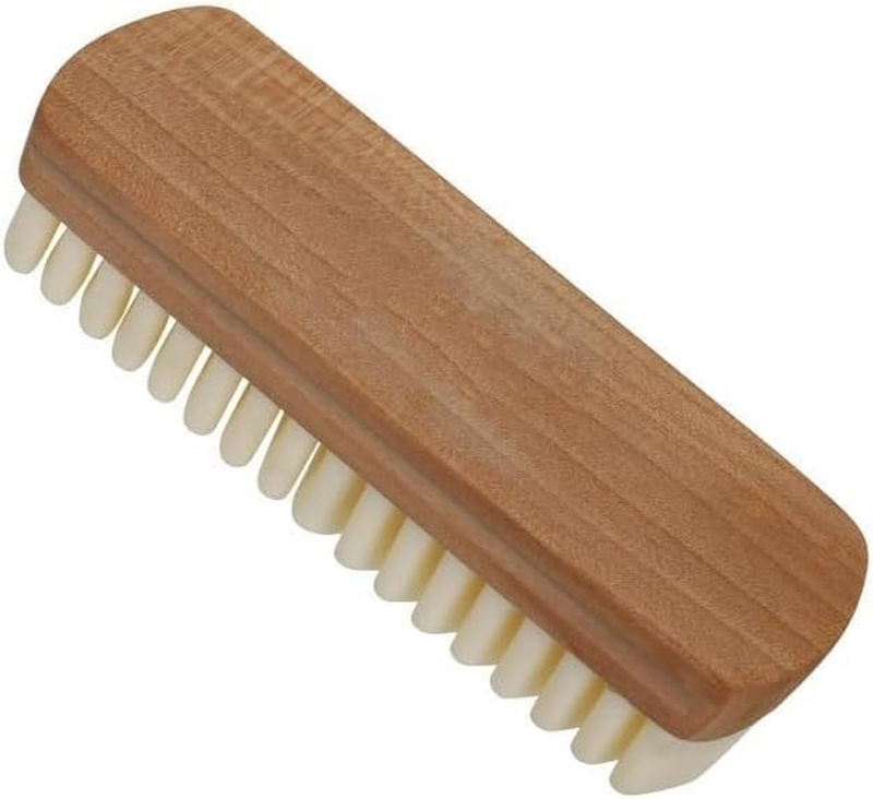 Suede and Nubuck Cleaning Large Hair Brush- Gentle Cleaning, Nap Restoration - I