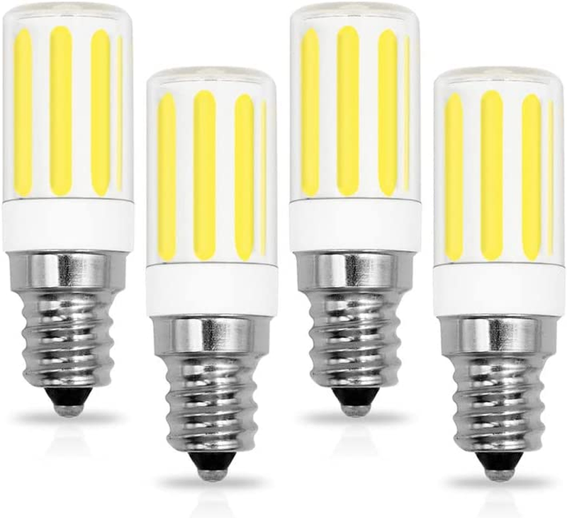 E12 LED Light Bulb 3W Equivalent 25-30W Halogen Mini Candelabra Bulbs Daylight W