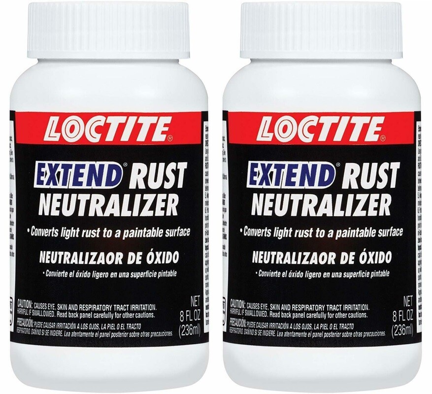 2~ Loctite Extend 8 oz Rust Neutralizer Converts Light Rust to...