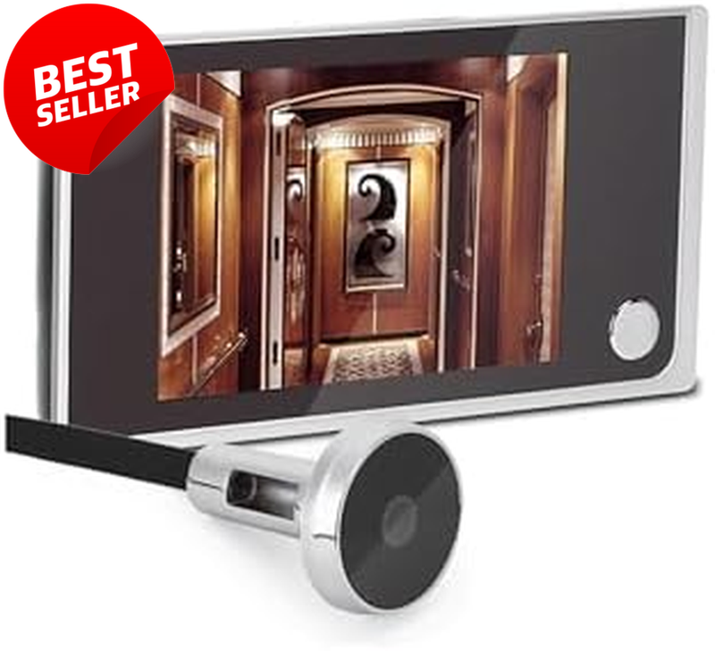 Digital Door Peephole Viewer HD Camera 3.5" LCD 120° Wide Angle - US