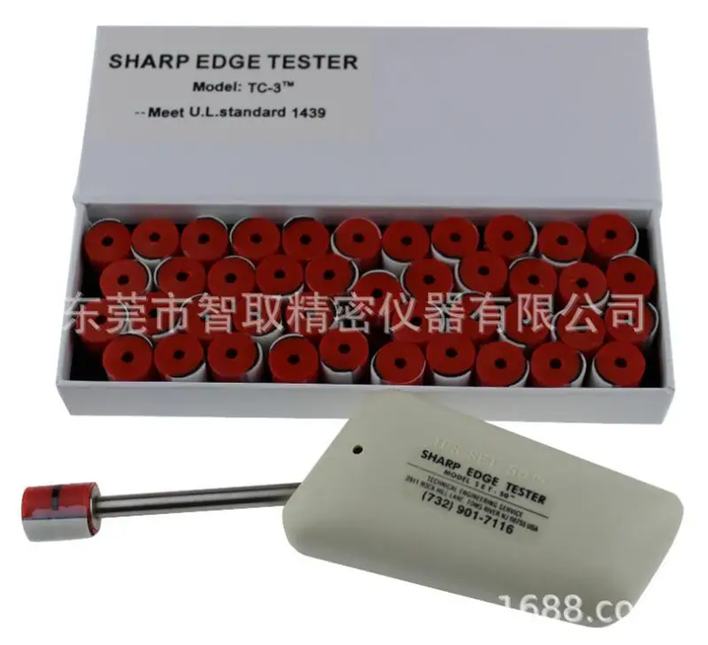 UL sharp edge tester SET-50, electrical metal edge tester TC-3 test probe UL1439