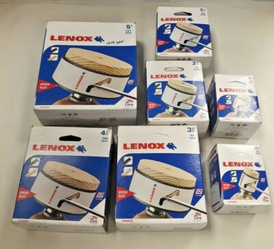 LENOX BI-METAL T-2 HOLE SAW ASSORTED SIZES 1PC SPEED SLOT