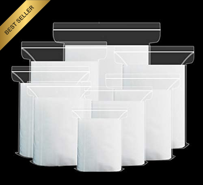 Daily Use PE Storage Bags Sealed Plastic Packaging, Waterproof Transparent Ziplo