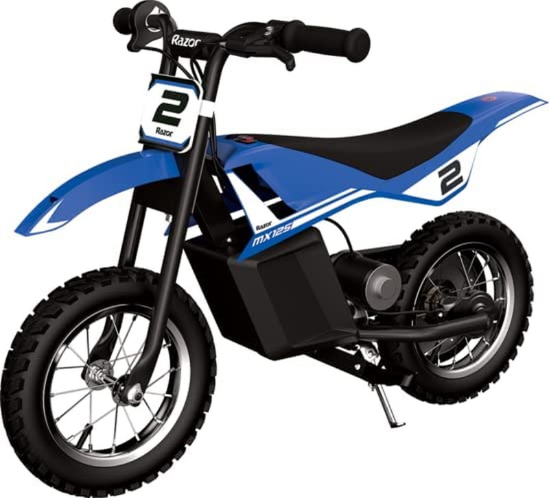 MX125 Dirt Rocket Electric-Powered Dirt Bike with Authentic 