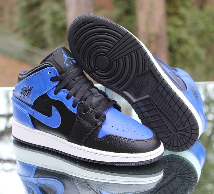NIKE AJ1 ハイパーロイヤルmid レッド 28.5センチ Nike Air