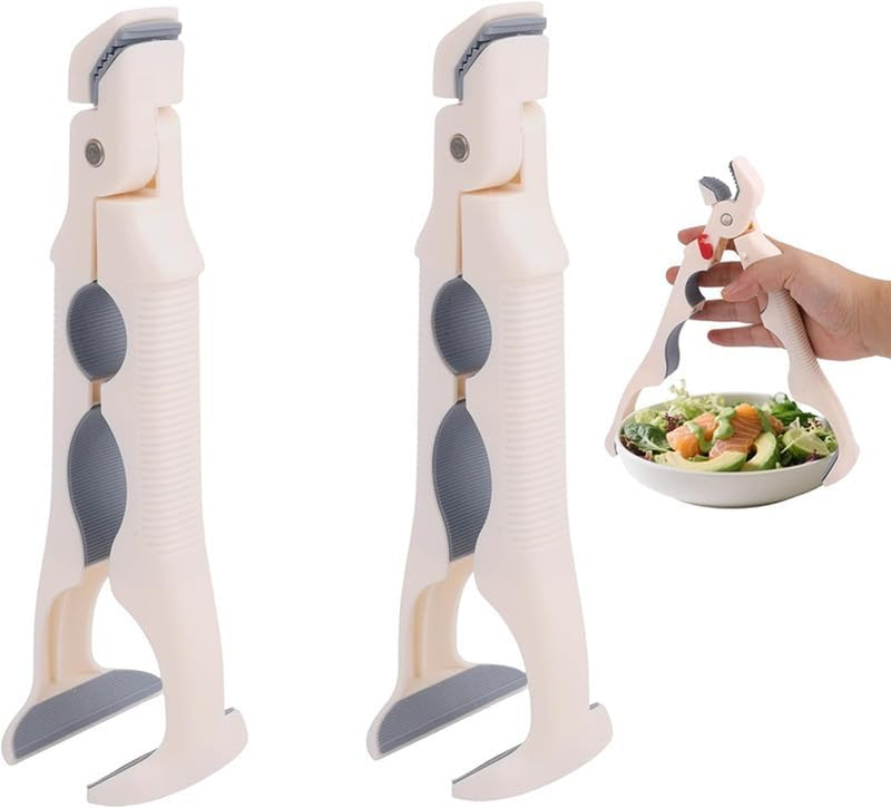 3-In-1 anti Scald Plate Gripper, 2Pcs 3-In-1 Silicone Anti-Scald Bowl and Plate