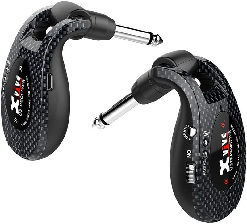 U2 2.4Ghz Guitar Wireless System, Includes 1/4