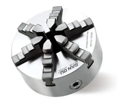 Stepped Jaws K13-125 6 Jaws Chuck Self-centering Lathe Chuck Welding Positioner