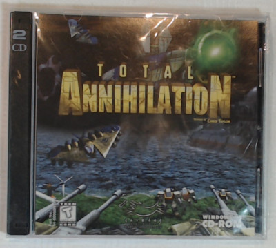 Total Annihilation Jewel Case (PC, 1997) NEW!!