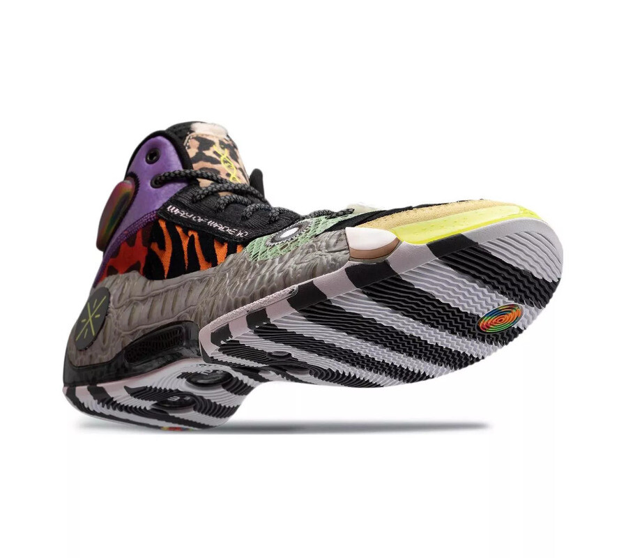 Pre-owned Li-ning Way Of Wade 10 'zoo' Basketball Shoes Abas075-3 In Multicolor