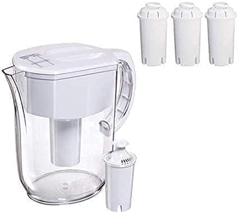 Everyday Water Filter Pitcher, Bpa-Free Water Pitcher, Replaces 1,800 Plastic Wa