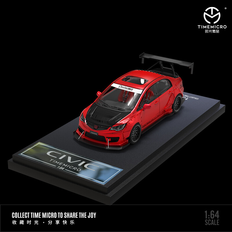1/64 TM timemicro HONDA ホンダ civic シビック type-r fd2