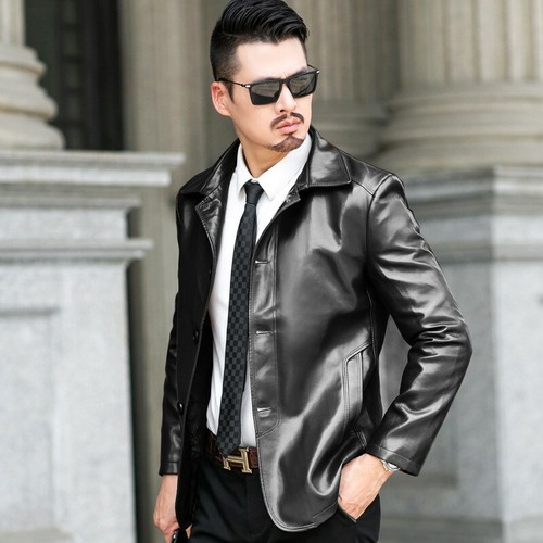 formal leather jacket Shop Clothing