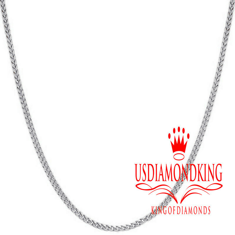 Pre-owned Us Diamond King Genuine Diamond Designer Shoe Pendant 2.10" Sneaker Charm 10k White Gold Finish In White/clear