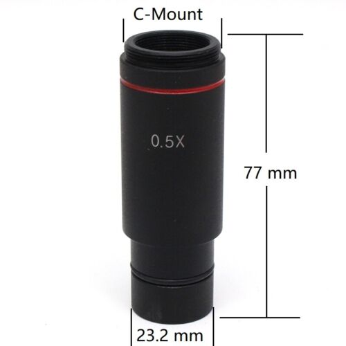 C-mount Reduction Lens Adapter for Microscope CCD CMOS USB Camera 0.3X 0.4X 0.5X