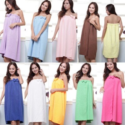 Bathrobe Shower Quick Drying Robe Dress Usa