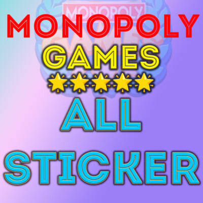 Monopoly Go Sticker 1/2/3/4/5  Star Stickers   | Always Online  Fast Shipping