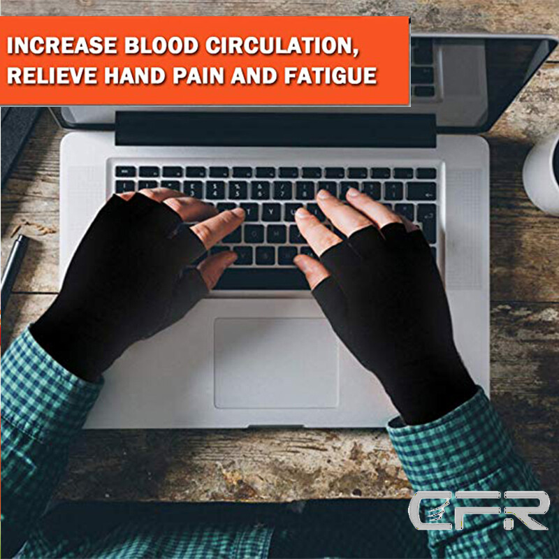 Cooper Arthritis Gloves Wrist Support Compression Hand Therapy Health Rheumatoid