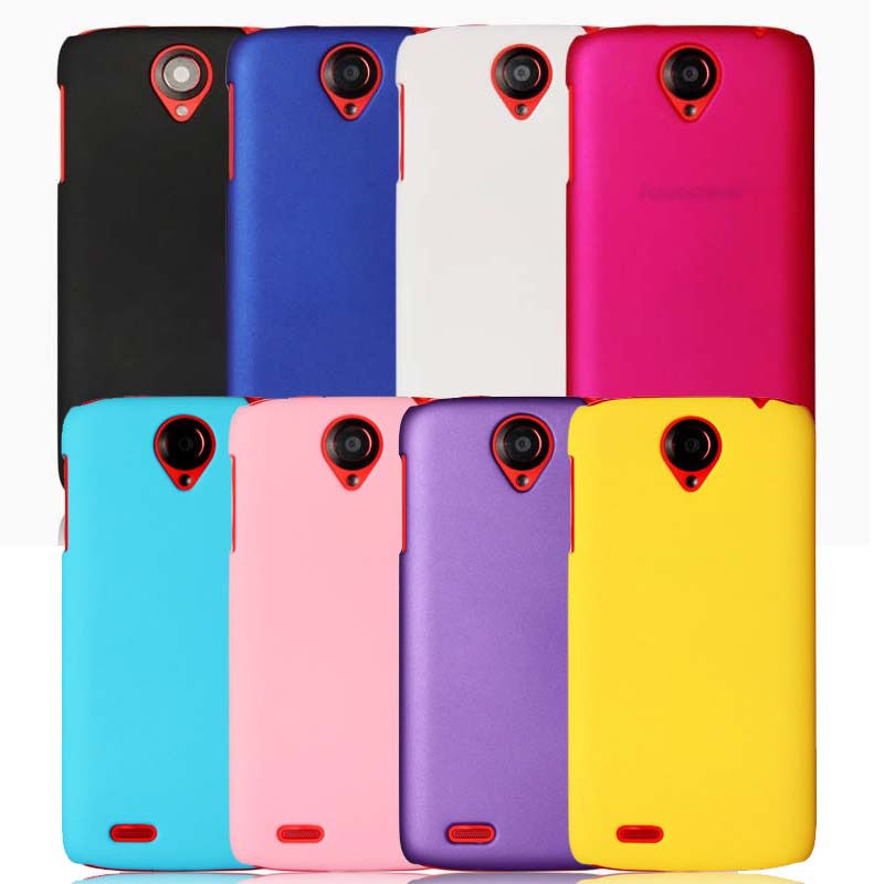 Rigid Plastic Cell Phone Case for Lenovo