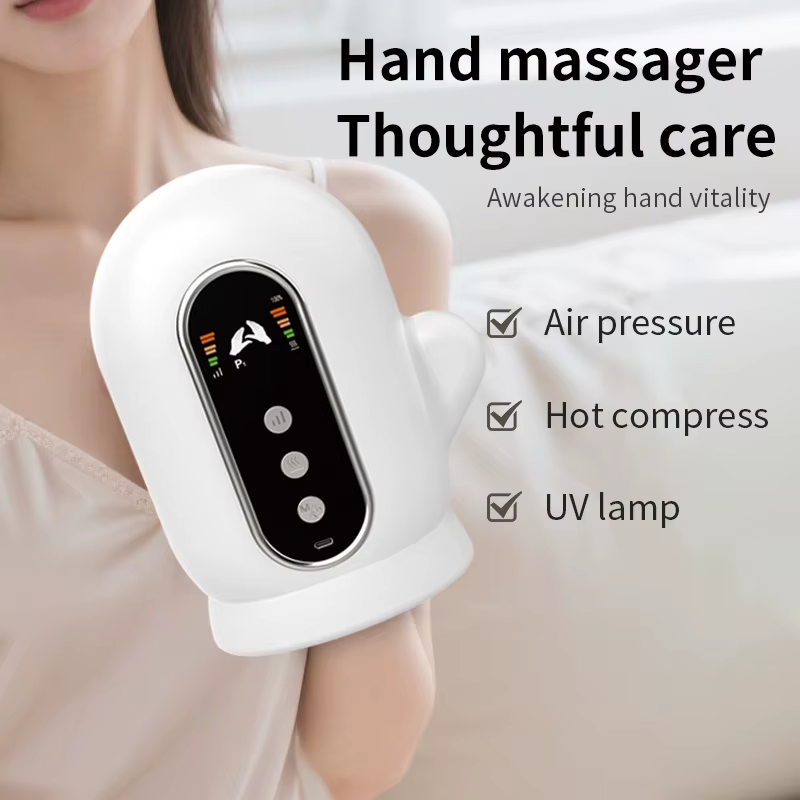 Hand Massager with Airbag Compression Electric Wrist Palm Finger Massage Machine