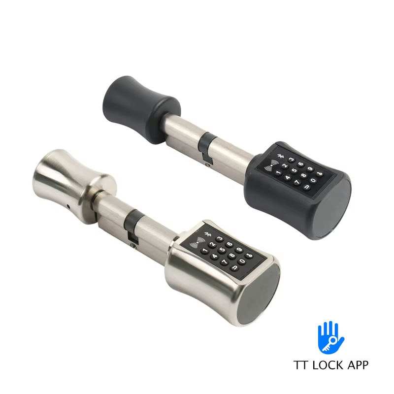 Smart Cylinder Lock With APP Keyless Electronic Door Lock Bluetooth Lock Digital