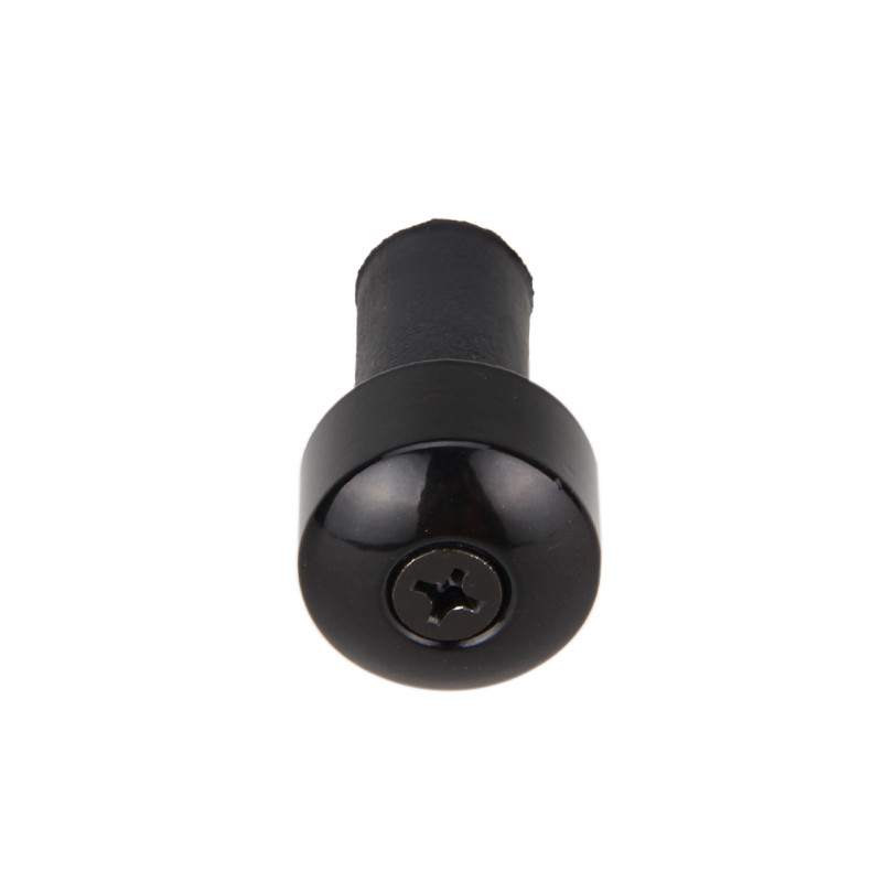 Universal 7//8/" Aluminum Motorrad Bar End Lenkergewicht Lenkerenden Schwarz Lenke