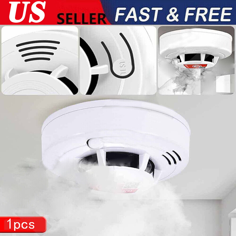 Home Fire Alarm Smoke Detector Gas Sensor Fireangel Twin Pack with Bat ...