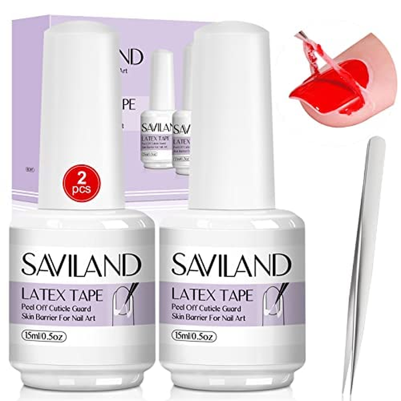 Liquid Latex Nail Polish Barrier - 30Ml Peel Off