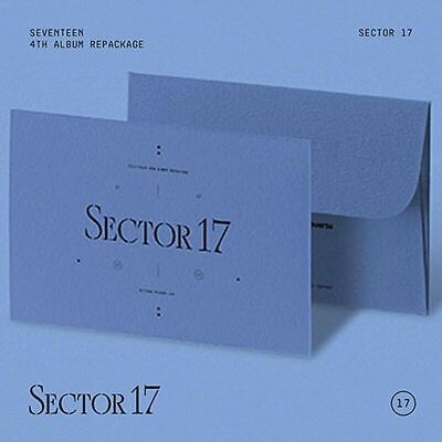 SEVENTEEN [SECTOR 17] 4th Repackage Album WEVERSE/QR Card+Holder+2 Photo Card