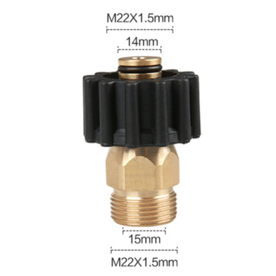 M22 Stecker Auf Adapter/Verbindungsstück Für Power Hochdruckreiniger Wasser PART