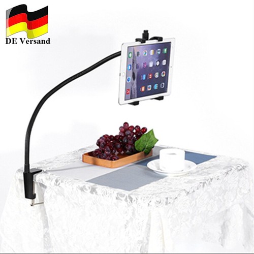 360° Halterung Tisch&Bett Schwanenhals Halter Ständer für Tablet iPad 2 3 4… DHL