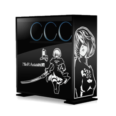 Anime Removable Waterproof Sticker ATX Gaming PC Case Stickers Computer Decal-RR
