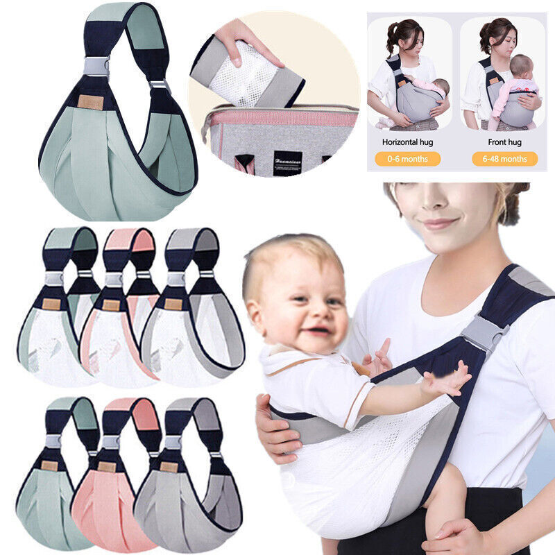 NEW Baby Carrier Wrap Ring Sling Newborn Adjustable Multifunctional Baby Toddler