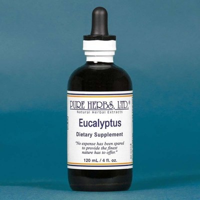 Pure Herbs: Eucalyptus - 4 oz. (Natural Herbal Extracts)